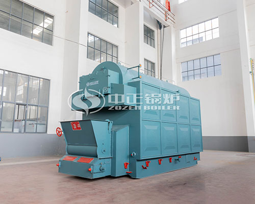 Coal fired steam boiler