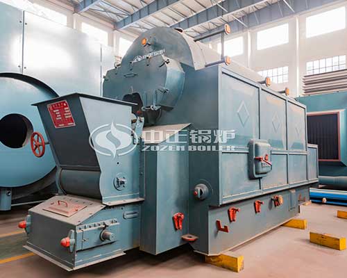 Coal fired steam boiler uses