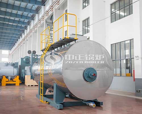 Gas fired boiler supply