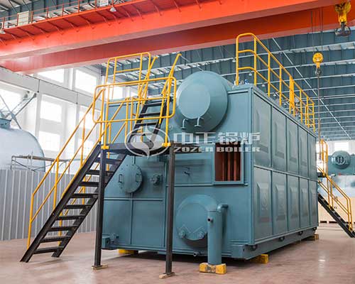 Gas fired boiler supply