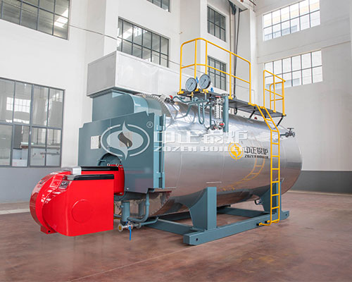 Gas steam boiler