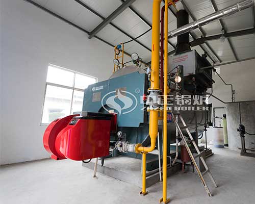 Automatic gas steam boiler