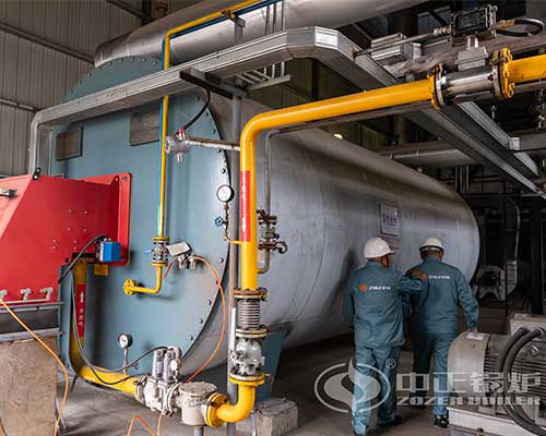Industrial oil fired boiler