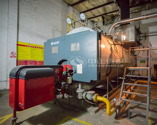 Oil fired steam boilers
