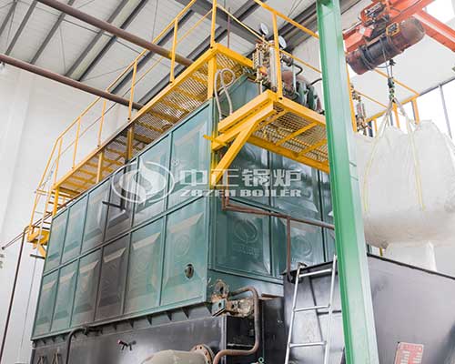 Chain grate biomass fired boilers