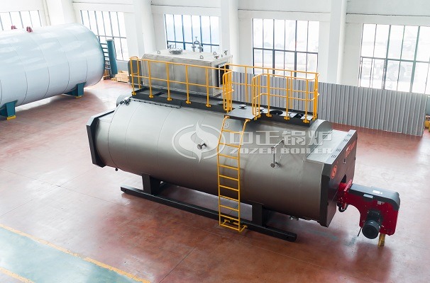 Condensing gas boiler supply