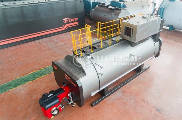 Gas steam boiler