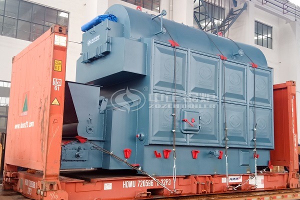 Coal-fired steam boiler