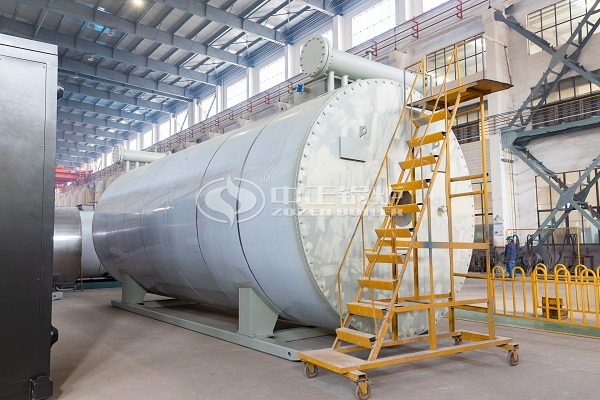 Gas fired thermal oil boiler