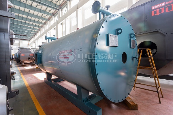 Horizontal thermal oil boilers