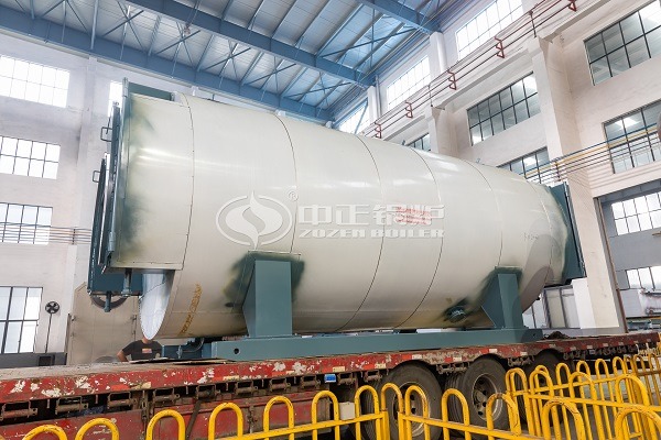 Oil-fired steam boiler