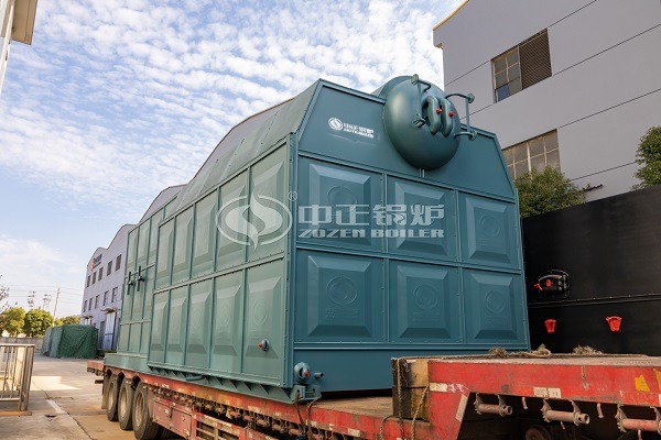 Biomass pellet fuel boiler