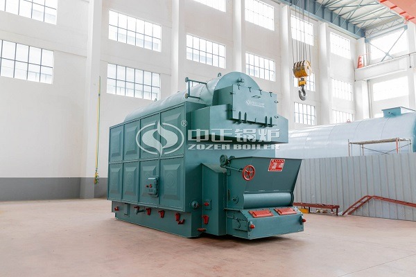 Horizontal biomass steam boilers