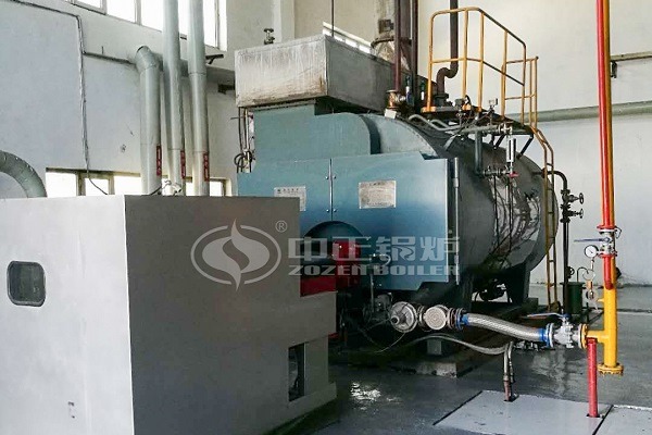 Horizontal fire tube boiler