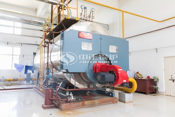 Natural gas fired boiler