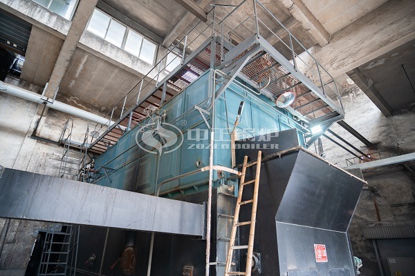 Sawdust steam boiler