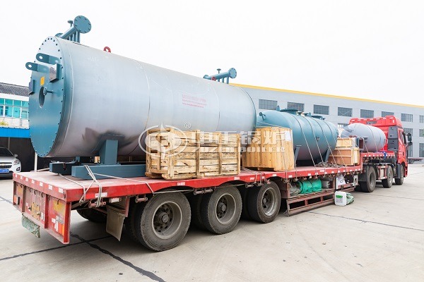 Gas-fired thermal oil furnace