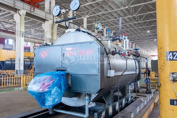 Gas steam boiler 2 Tons