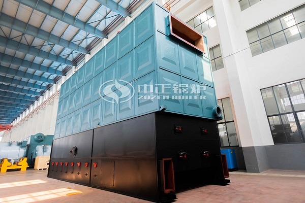 Horizontal thermal oil boiler