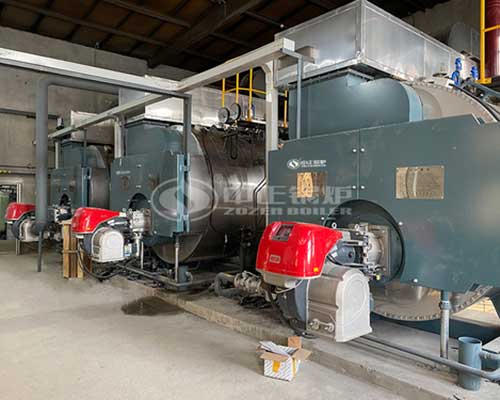 4 tph WNS Series Two-pass Natural Gas Steam Boiler
