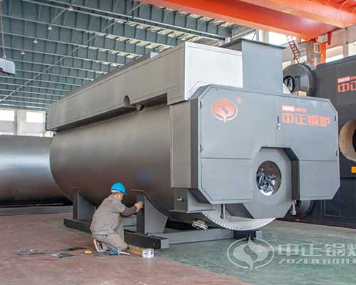 6tph WNS Two-pass Gas-fired Steam Boiler