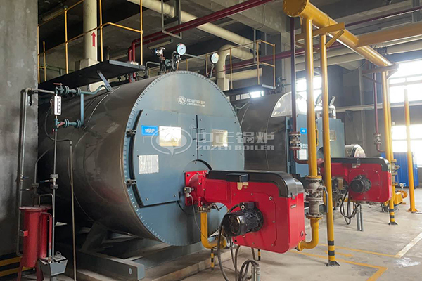 6000kg oil gas fired boiler