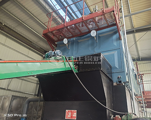 8000kg coal wood chips fired boiler