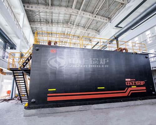 industrial oil gas fired steam boiler