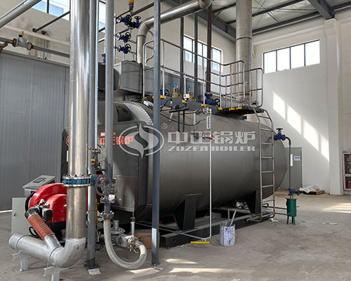 industrial 4 ton steam boiler used in food industry