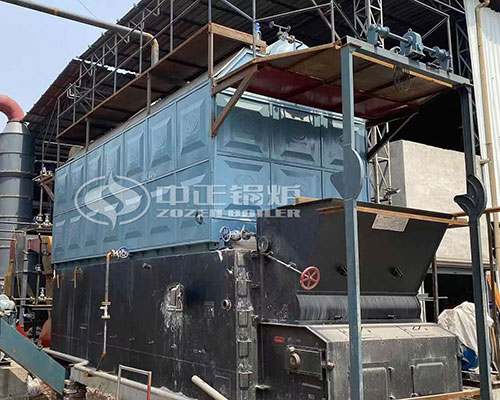 10 ton rice hull fired steam boiler