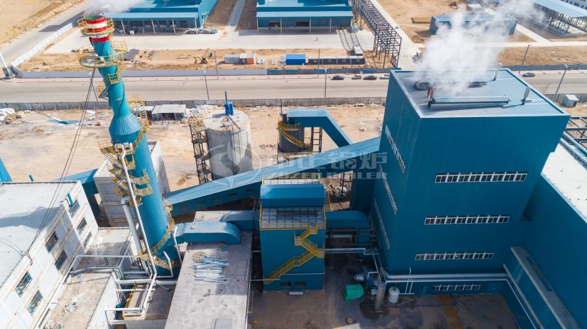 circulated fluidized bed boiler