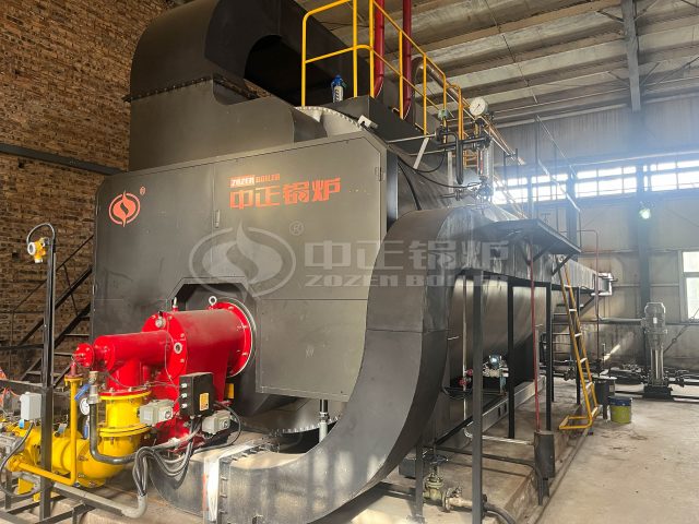 three pass steam boiler