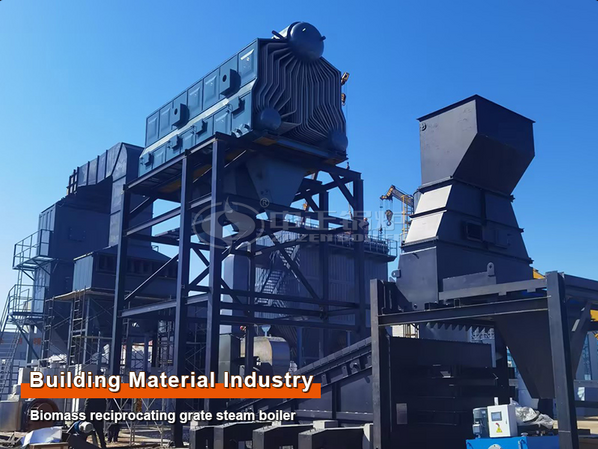 biomass-fired project boiler