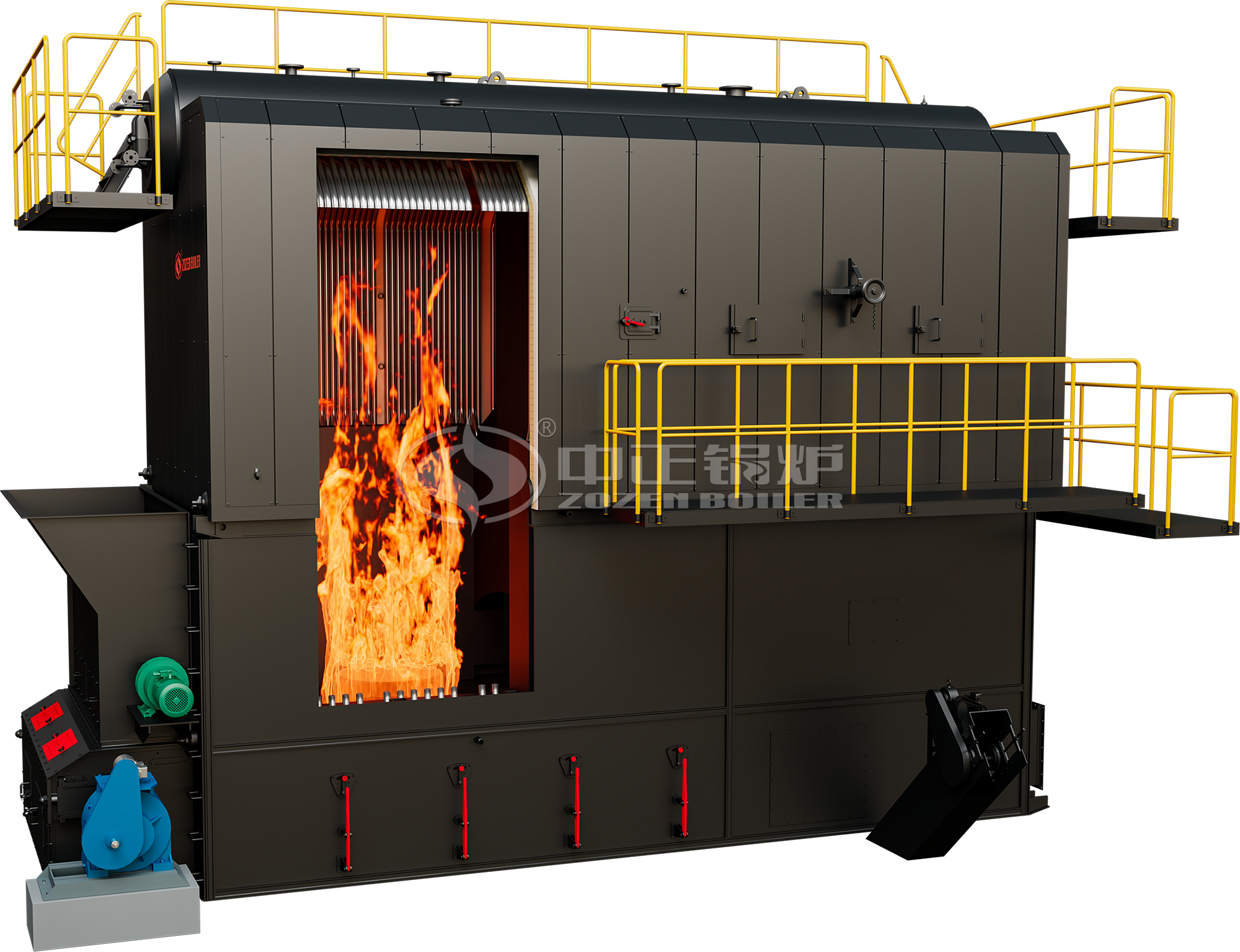 SZL Series Biomass Fired Hot Water Boiler