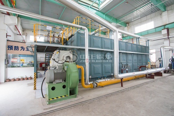 Gas-fired boiler structure