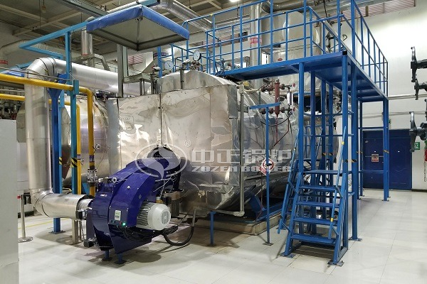 ZOZEN’S Gas Steam Boiler is Used in The Milk Products Plant