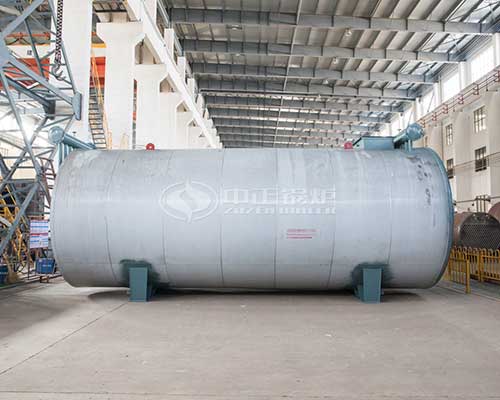 1400 kw 2 ton Horizontal LPG Fired Thermal Oil Boiler