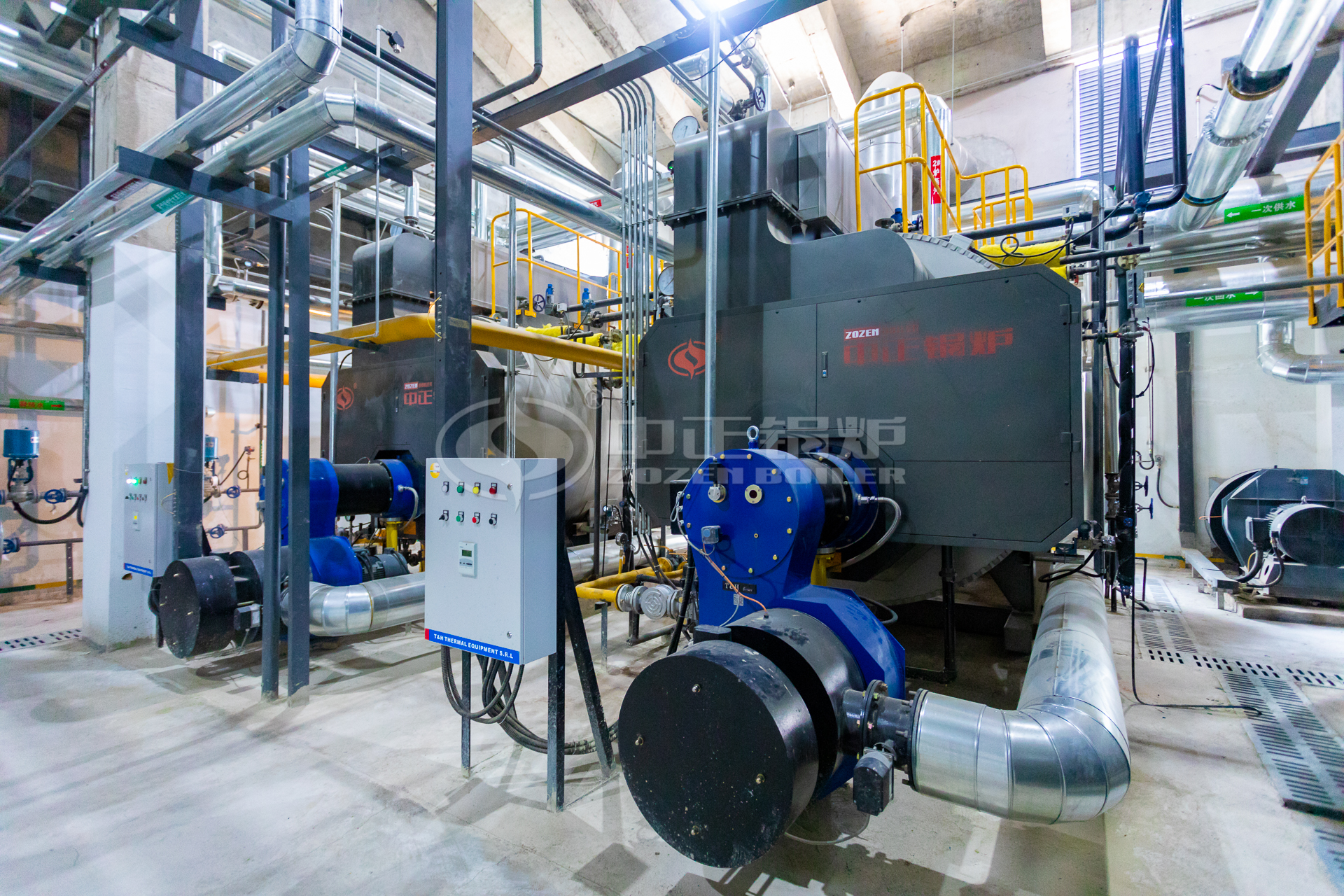 Gas/Oil Fired Firetube Steam Boiler