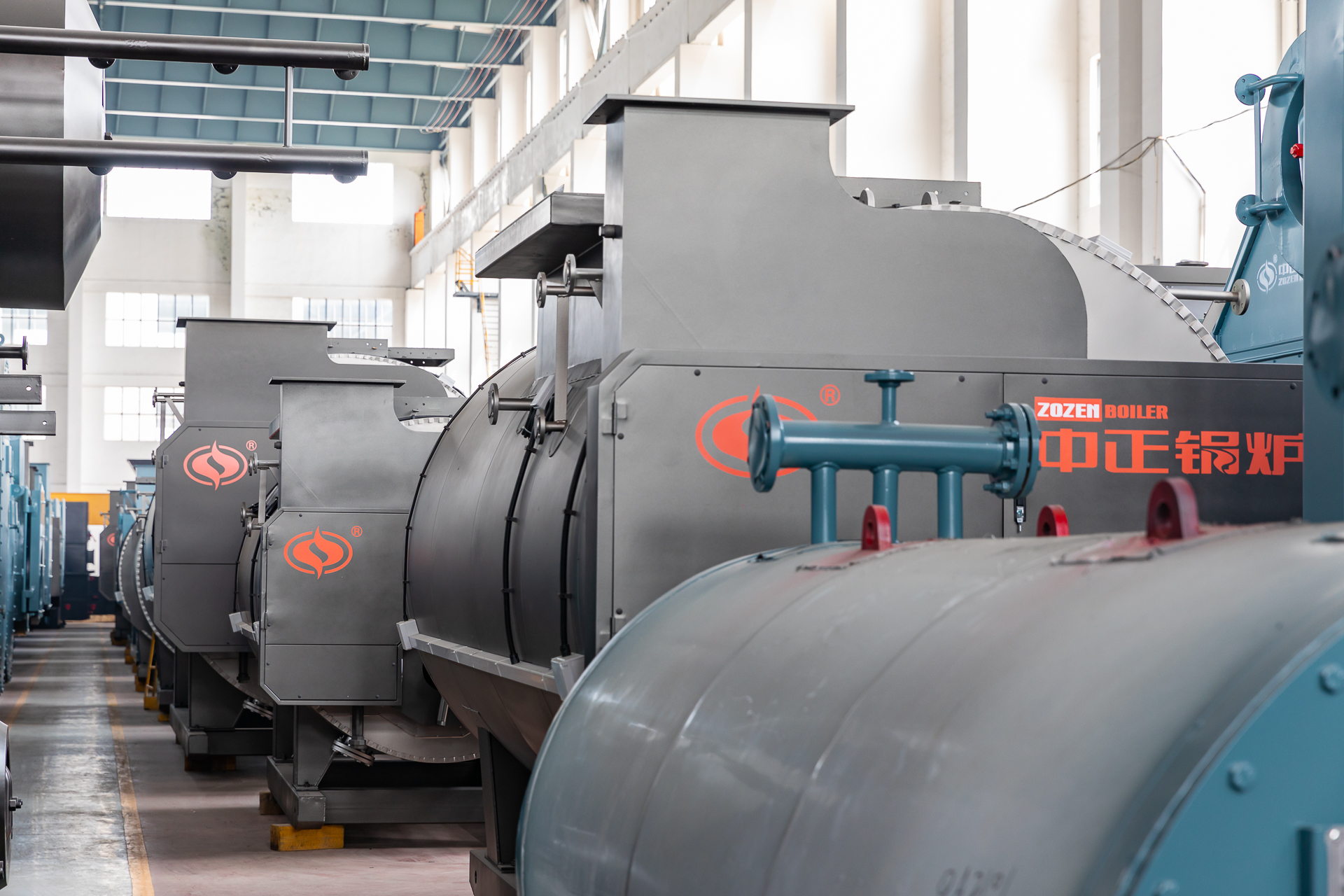 types of industrial boiler