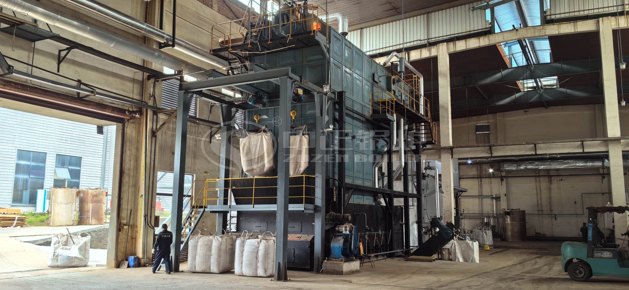 biomass pellet boiler