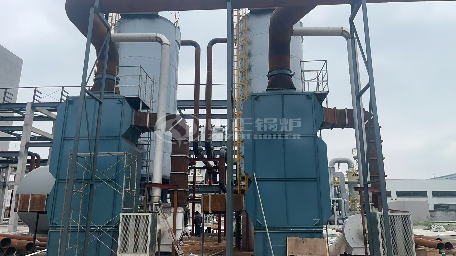 vertical thermal oil boiler