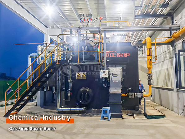 15 TPH Gas-Fired Steam Boiler for Chemical Industry