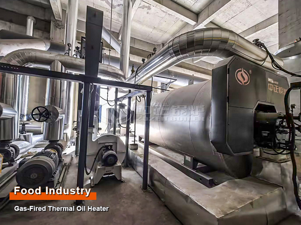 ZOZEN 2.4 Million Kcal Gas-fired Thermal Oil Heater for Food Industry